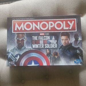 Monopoly Marvel Studios The Falcon and The Winter Soldier Board Game NEW